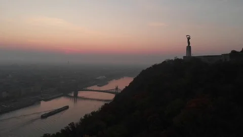 Hungary drone 20 Stock Footage 122492293