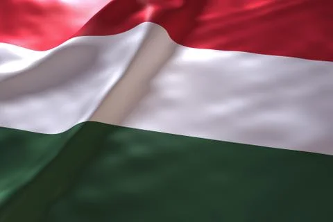 Hungary flag background Stock Illustration