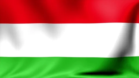 Hungary Flag. Background Seamless Looping Animation. 4K High Definition Video Stock Footage 71779863
