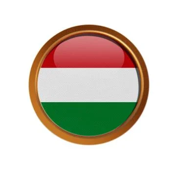 Hungary flag Stock Illustration