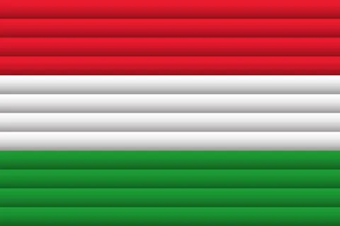 Hungary Flag. Vector Illustration. Stock Illustration