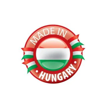 Hungary flag, vector illustration on a white background Hungary flag, vect... Stock Photos