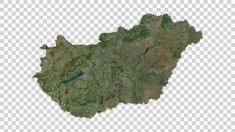 Hungary Map Stock Illustration