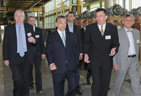 Hungary Opel Factory - Apr 2011 Stock Photos