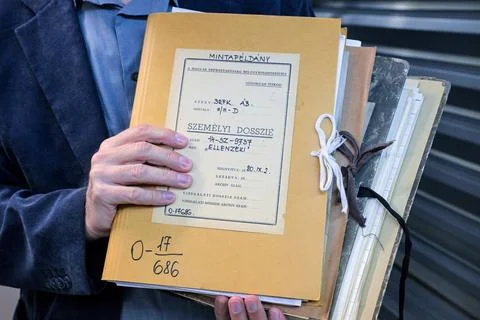 Hungary prepares public access to state security files, Budapest - 29 Sep 2026 Stock Photos