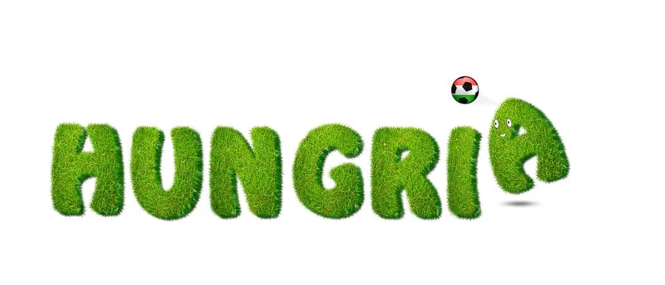 Hungary soccer. Stock Illustration