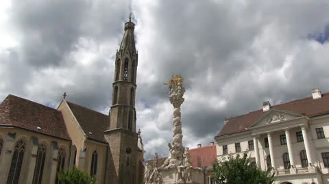 Hungary - Sopron 스톡 동영상 23905559