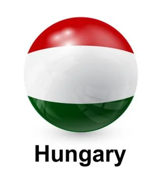 Hungary state flag Stock Illustration