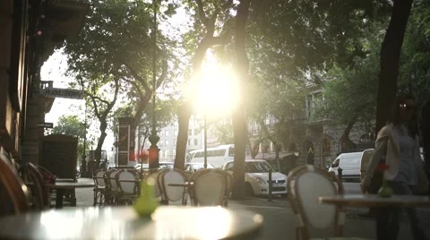 Hungary street Stock Footage 55534238