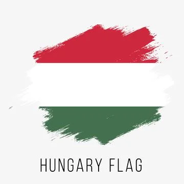 Hungary Vector Flag. Hungary Flag for Independence Day Stock Illustration