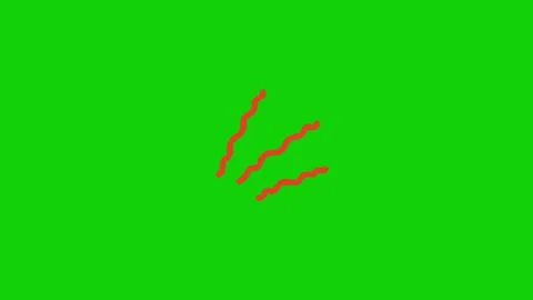 Hunger effect animation on green screen 库存影片 333560836