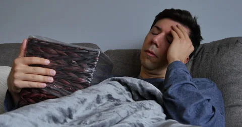 Hungover after Drinking Stock Footage 232784444