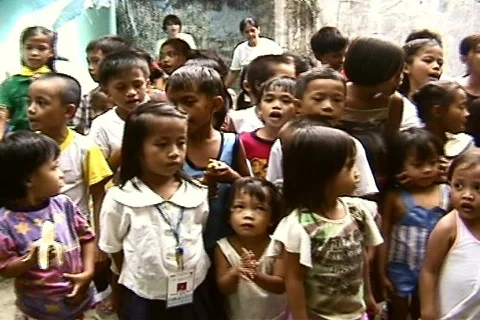 Hungry Kids Stock Footage
