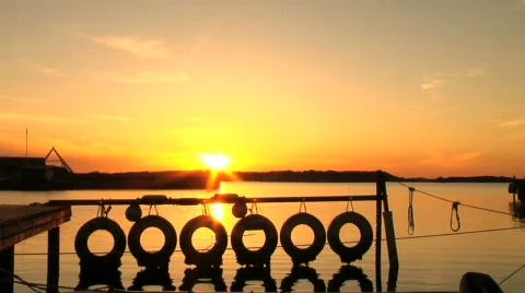 Hunnebostrand timelapse Stock Footage 372943