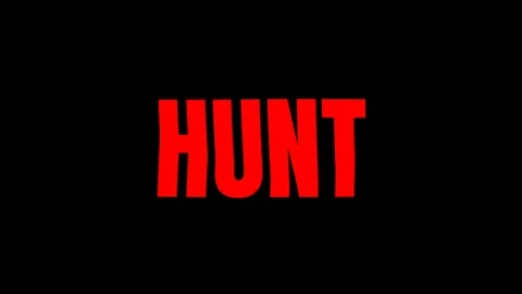 HUNT Stock Footage 333030522