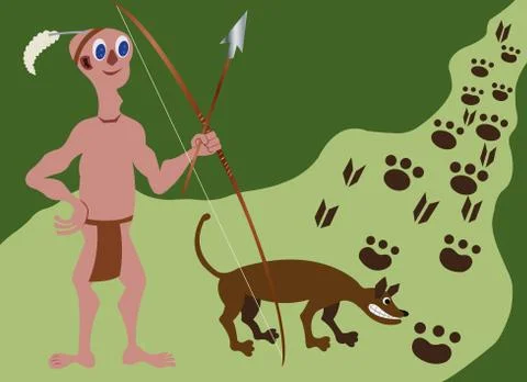 The hunter 2 Stock Illustration