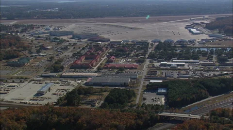 Hunter Army Airforce Base Stock Footage 65430614