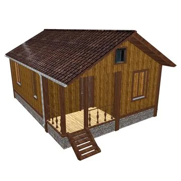 Hunter house 3D Model