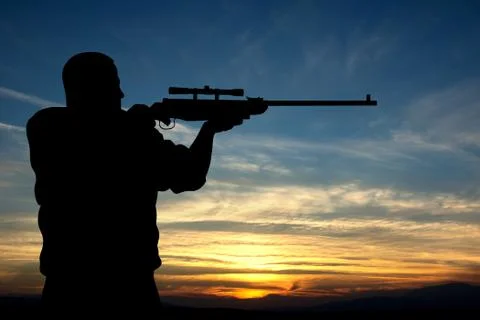 Hunter Illustrazione stock