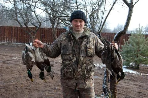 Hunter. Stock Photos