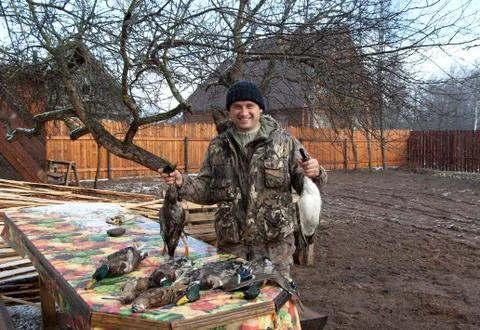 Hunter. Stock Photos