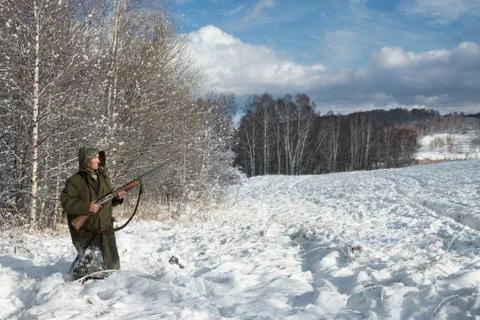 The hunter Foto stock
