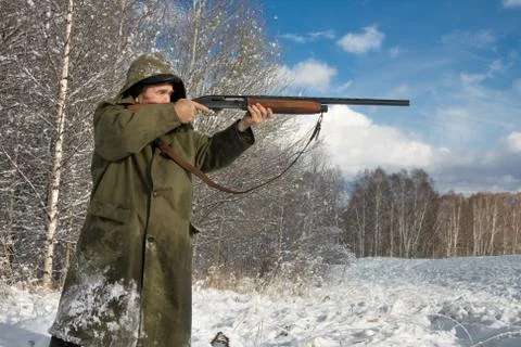 The hunter Foto stock