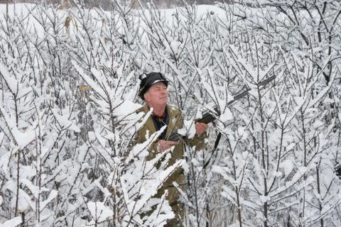 The hunter Foto stock