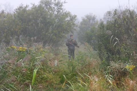 The hunter Foto stock