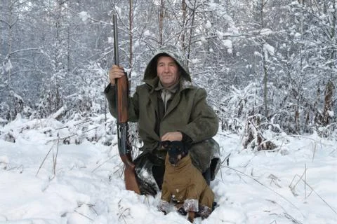 The hunter 스톡 사진