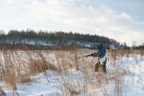 The hunter Foto stock