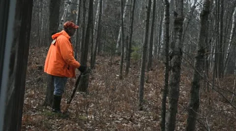 Hunter on stand Видео 20495918