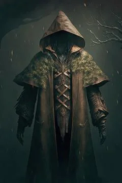 Hunters coat Stock Illustration