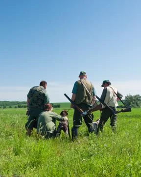 Hunters Stock Photos