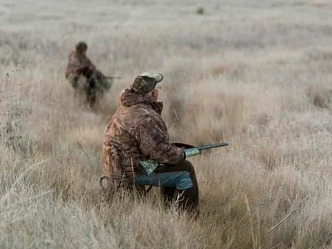 Hunters Stock Photos