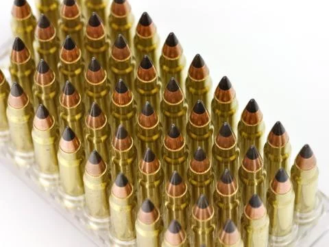 Hunting bullets Stock Photos