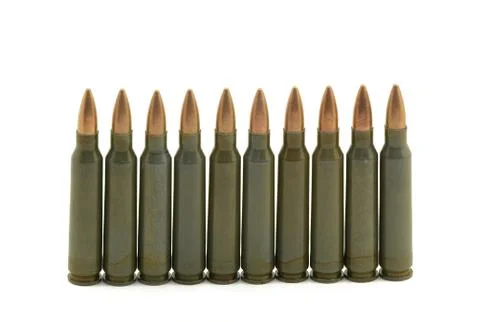 The hunting cartridges Foto stock