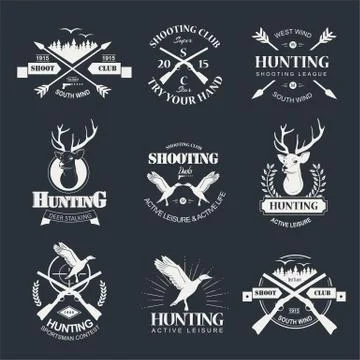 HUNTING Stock Illustration