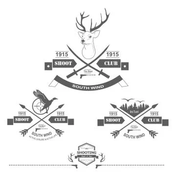 HUNTING Stock Illustration