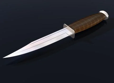 Hunting knife Stock Illustration