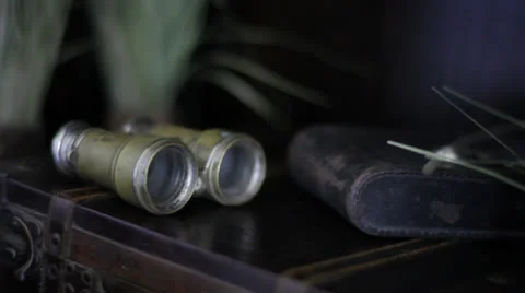 Hunting Lodge Interior Stock Footage 23790803