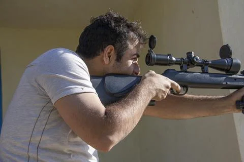 Hunting practice Stock Photos