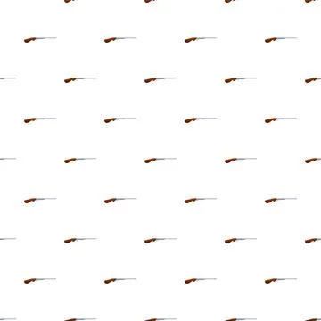 Hunting rifle pattern creating a seamless background Stock Illustration