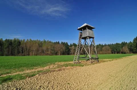 Hunting tower Foto stock