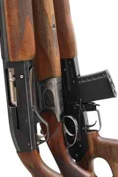 The hunting weapon Foto stock