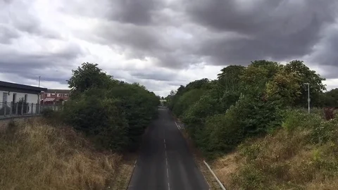 Huntingdon road Stock Footage 76952287