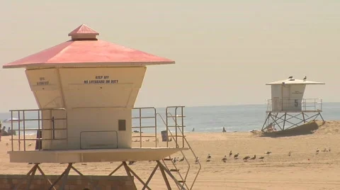 HUNTINGTON BEACH Video stock 858330