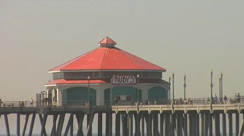 HUNTINGTON BEACH Video stock 858345