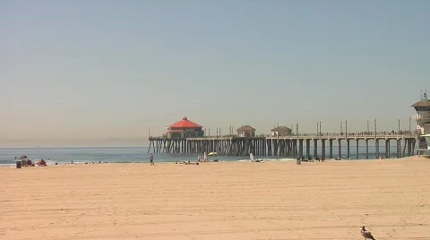 HUNTINGTON BEACH Video stock 858366