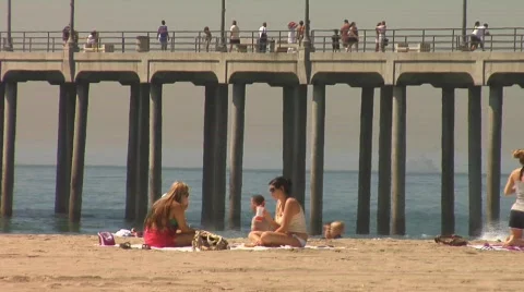 HUNTINGTON BEACH Video stock 858474